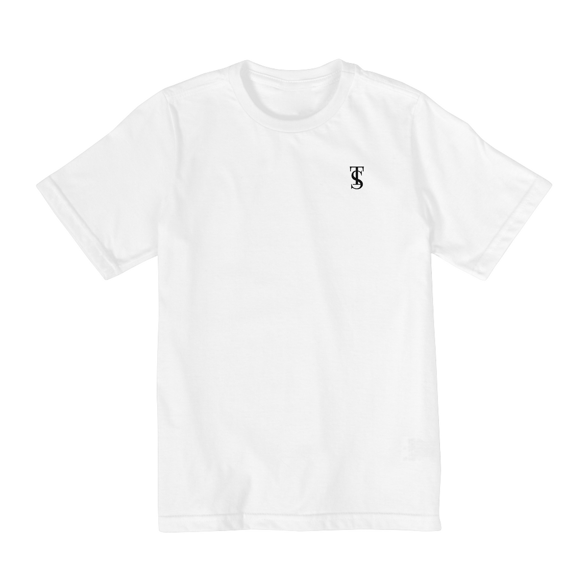 Nome do produto: Camiseta Básica Linha QUALITY Infantil (10 a 14 anos) Branca