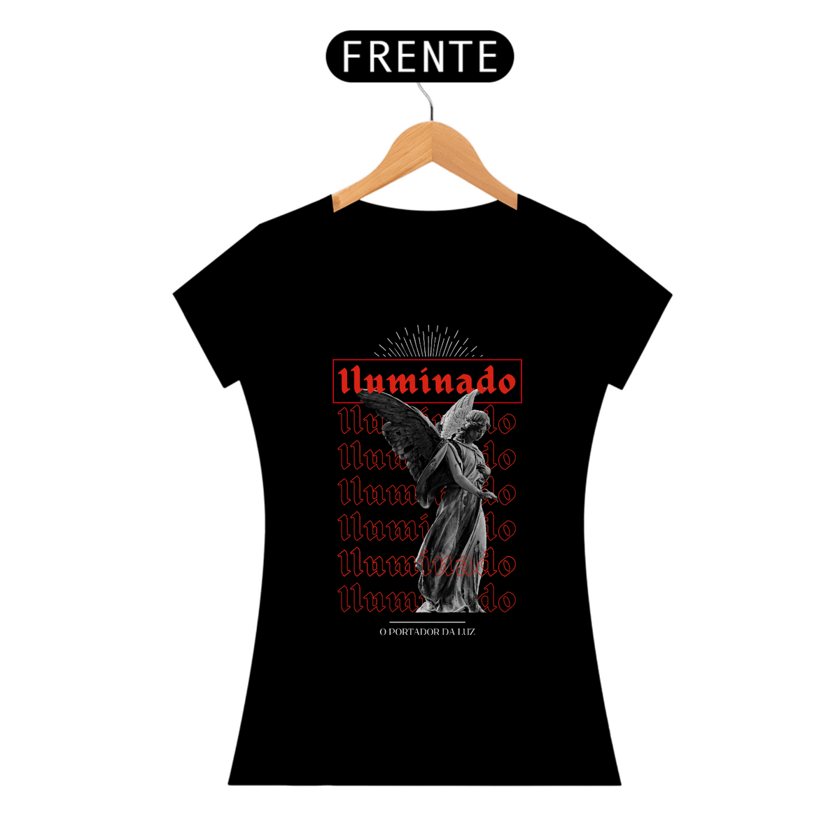 Nome do produto: Camiseta Estampada Feminina \