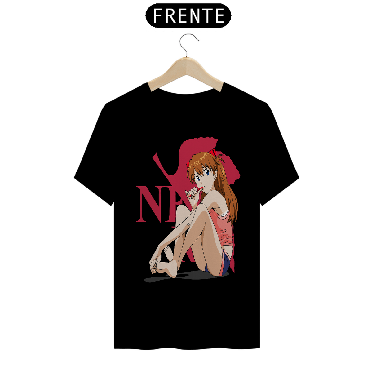 Nome do produto: T-Shirt Evangelion Asuka