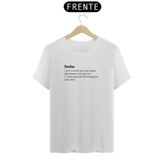 Nome do produtoT-Shirt Unissex | Limite