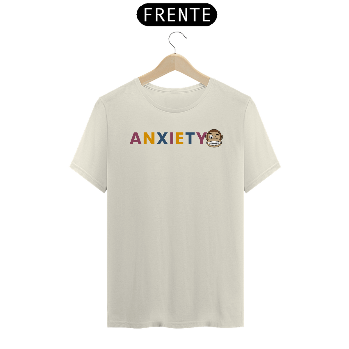 Nome do produto: Camiseta Unissex | Anxiety