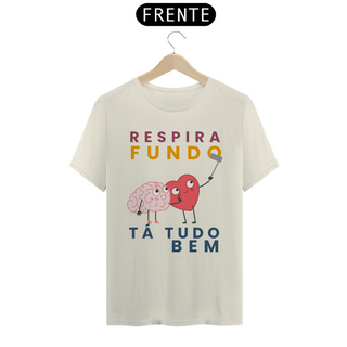 Nome do produtoCamiseta Unissex | Respira Fundo!