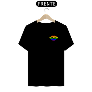 Nome do produtoT-Shirt Unissex | Beijo Arco-íris