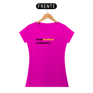 Nome do produtoCamiseta Baby Long Feminina | Metamorfose