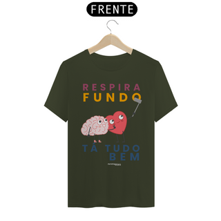 Nome do produtoCamiseta Unissex | Respira Fundo!