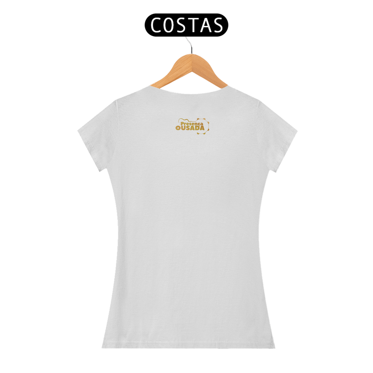 Nome do produto: Camiseta Feminina Baby Long Classic - Presença Ousada