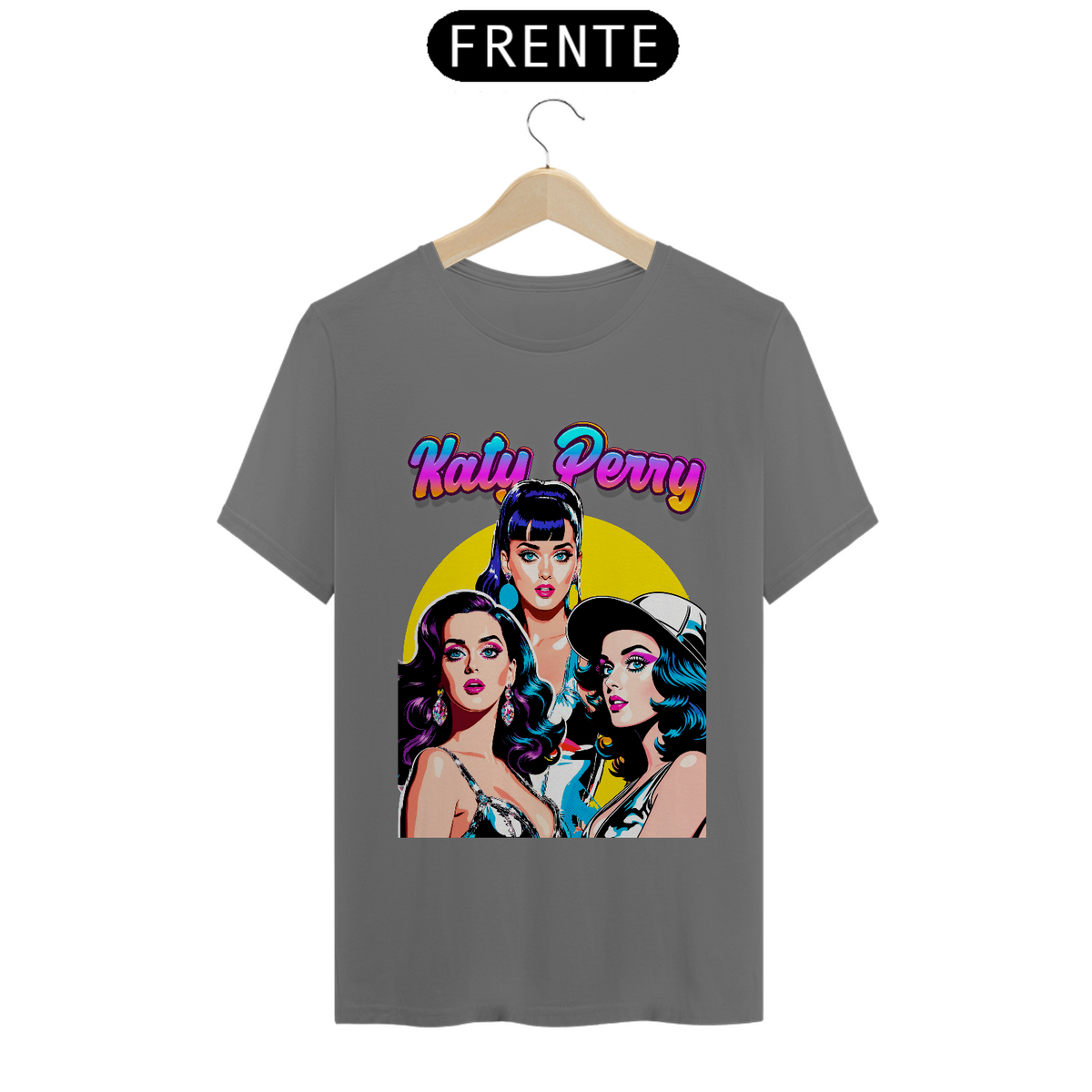 Nome do produto: Camiseta Katy Perry Estonada 