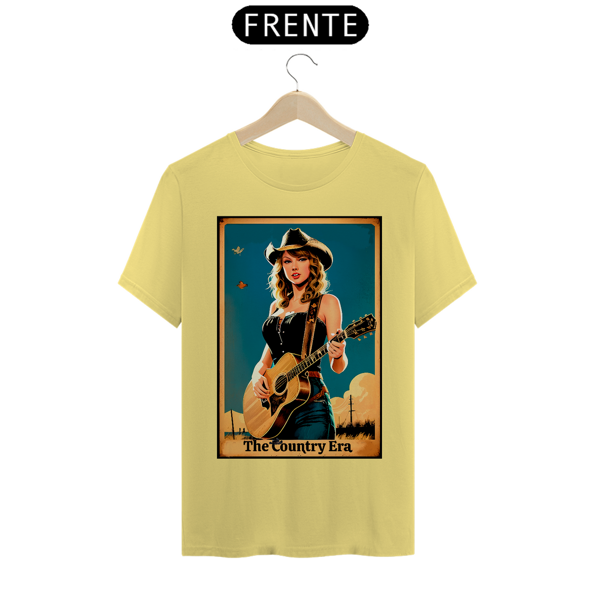 Nome do produto: CAMISETA THE COUNTRY ERA TAYLOR ESTONADA 