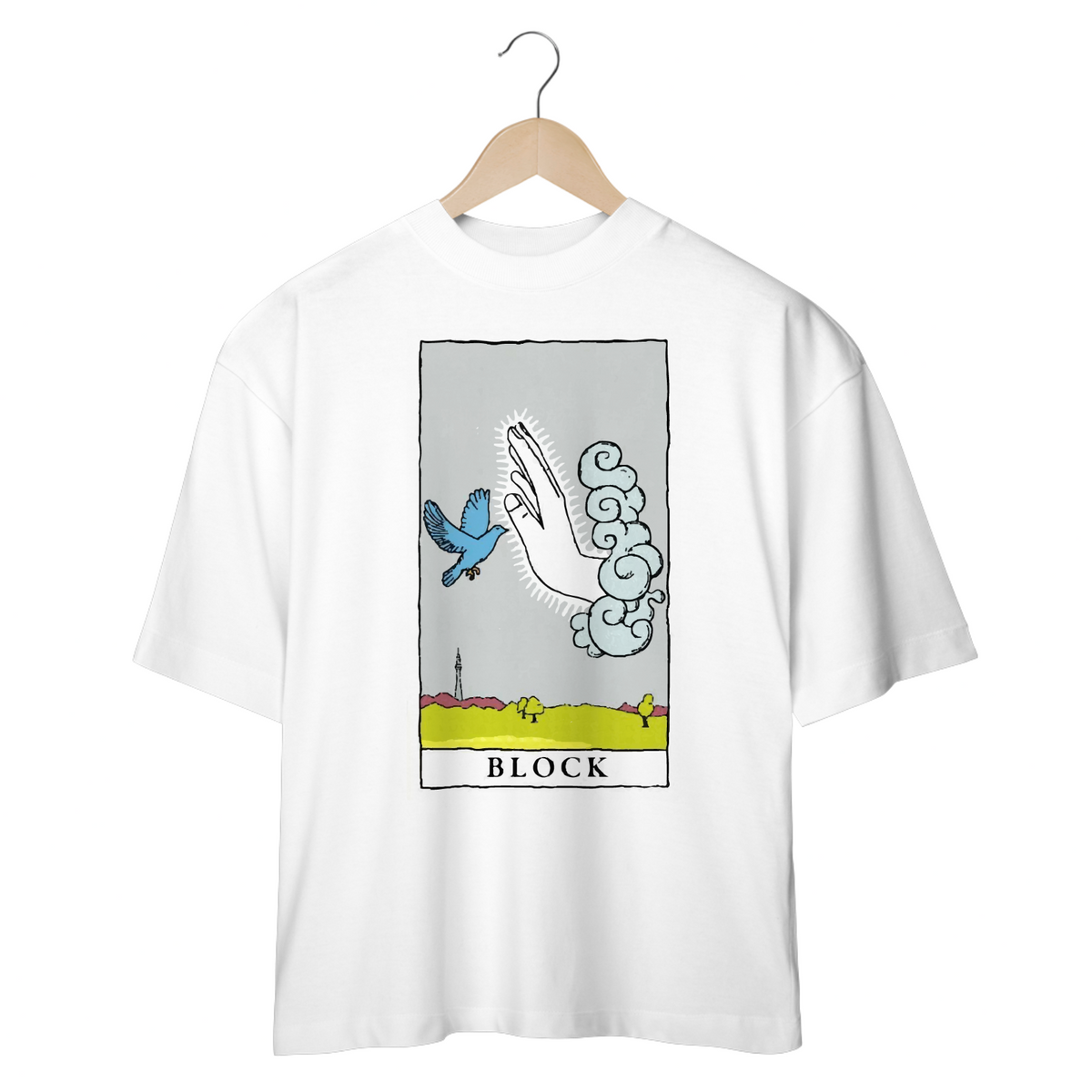 Nome do produto: Camiseta Block Oversized - Tarot References