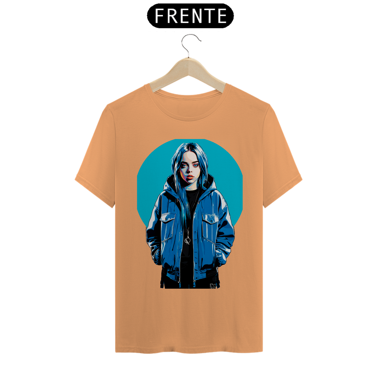 Nome do produto: CAMISETA BILLIE ESTONADA 