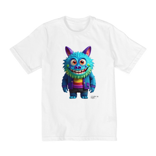 Nome do produtoCamiseta Infantil - Monstro Colorido BENTOCA