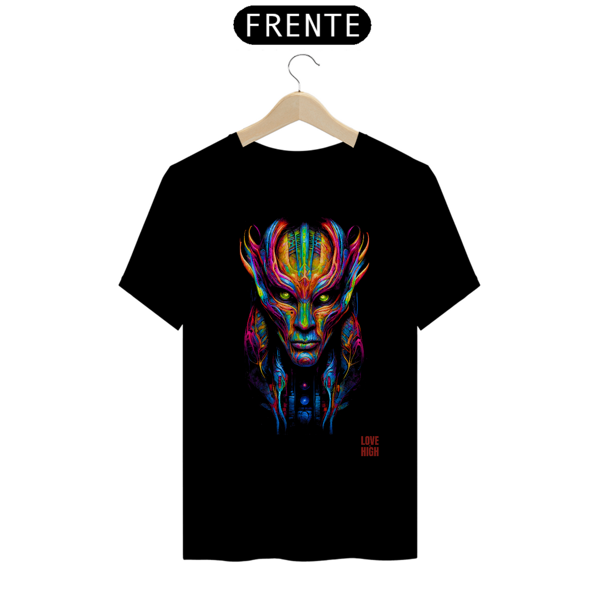 Nome do produto: T-Shirt Alien Color