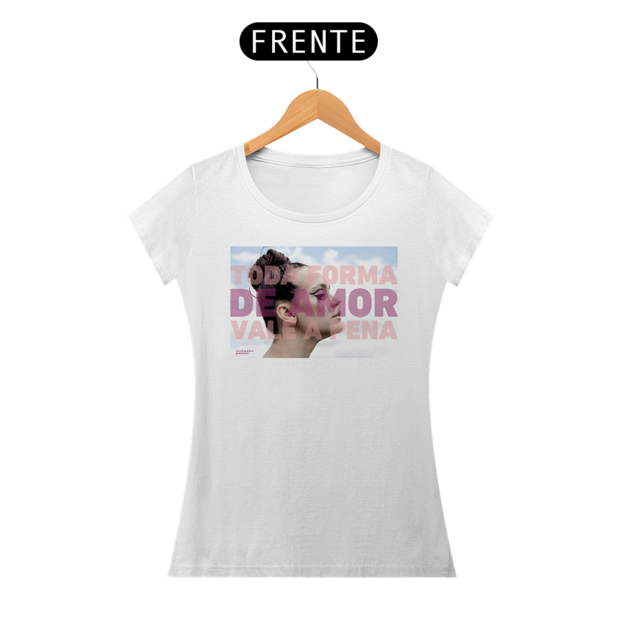 Nome do produto: Camiseta Respiro Amor 