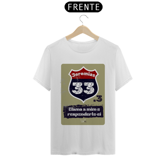Camiseta T-Shirt  Classic Gospel - Geremias 33.3
