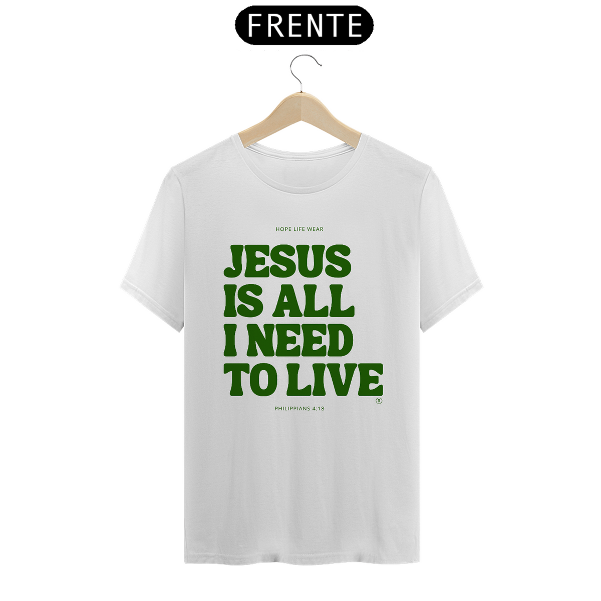Nome do produto: Camiseta Prime jesus to Live