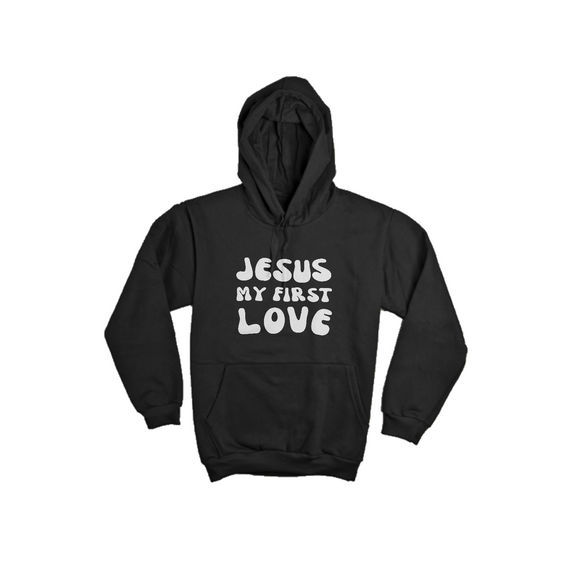 Moletom Canguru- Jesus Meu Primeiro Amor