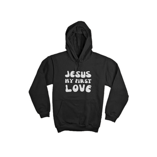 Moletom Canguru- Jesus Meu Primeiro Amor