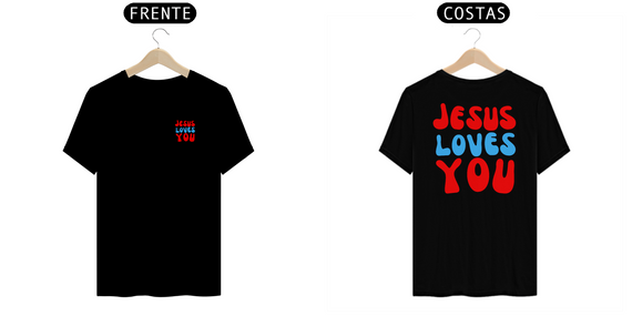 Camiseta Prime - jesus Loves You