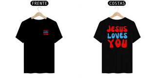 Camiseta Prime - jesus Loves You