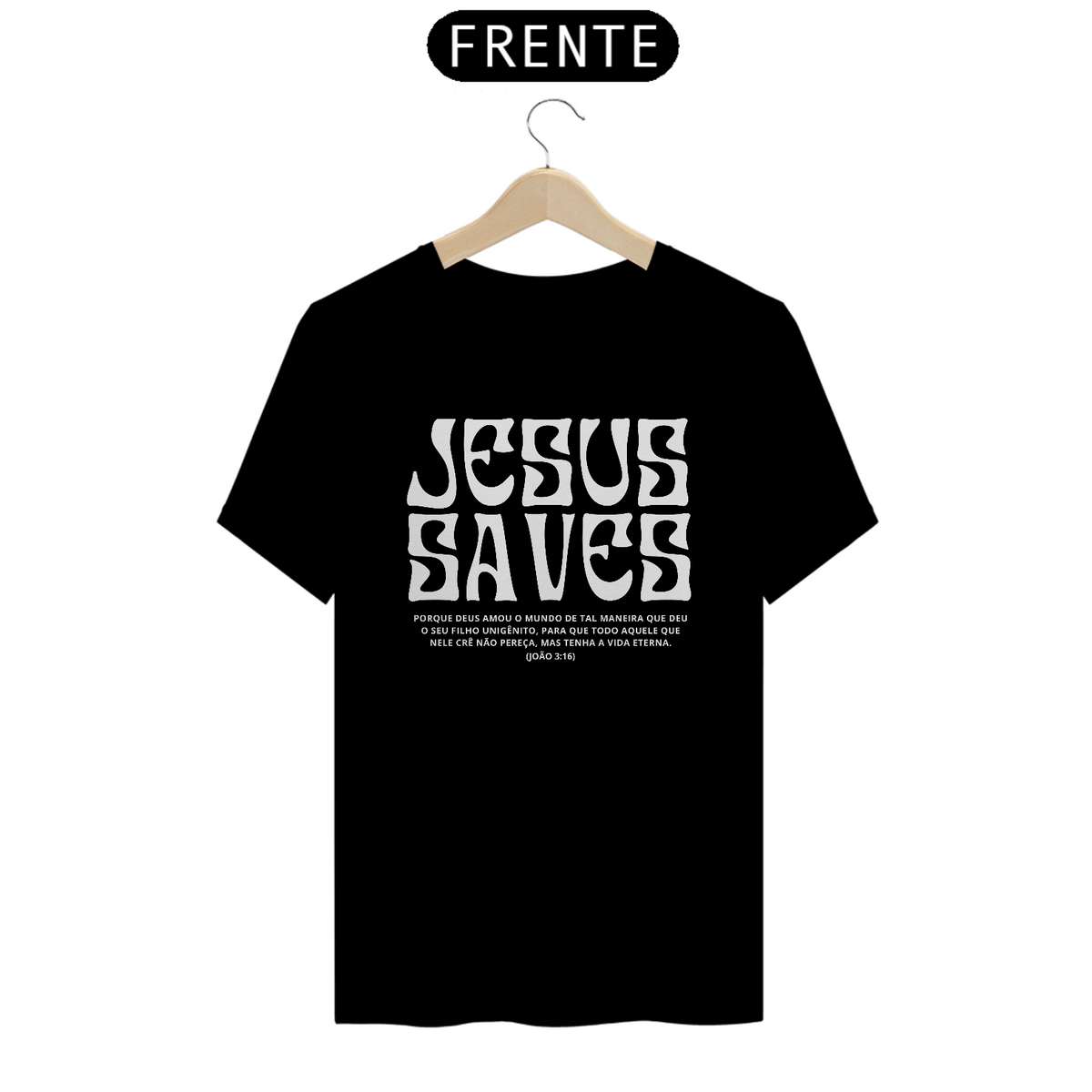 Nome do produto: Camiseta Quality - Jesus Saves