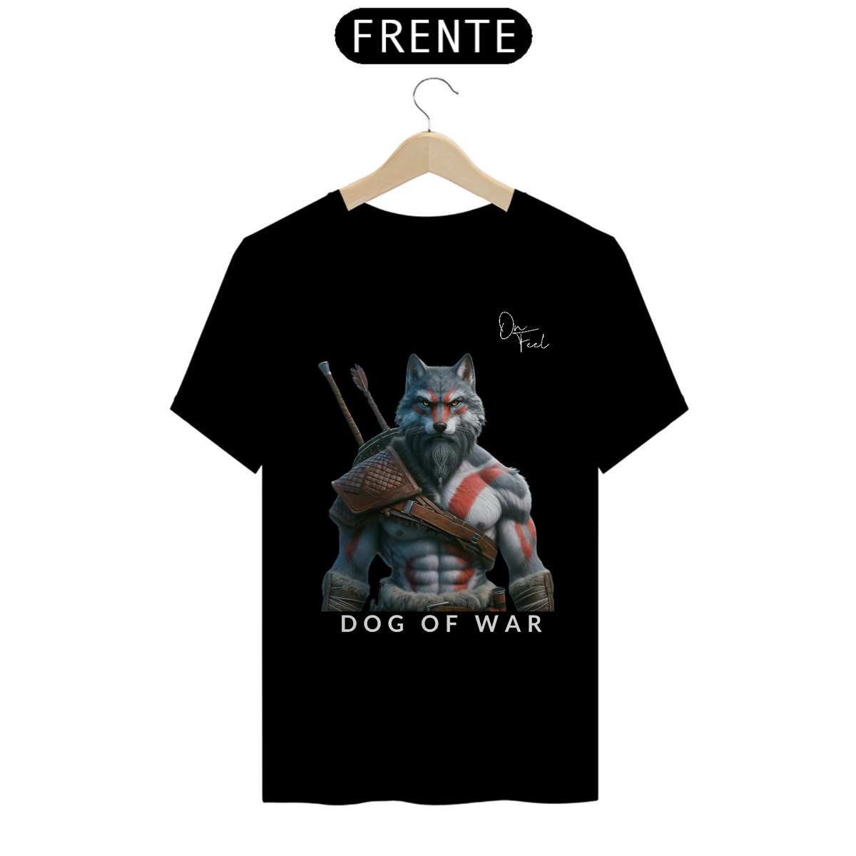 Nome do produto: Camiseta Unissex Dog of War