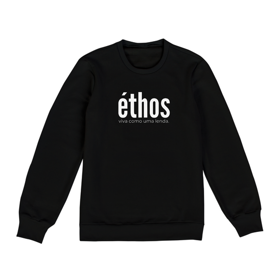 Moletom Éthos Logo Black