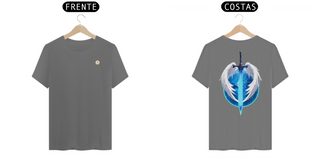 Nome do produtoT-SHIRT UNISSEX ESTONADA - COLEÇÃO 7 RAIOS