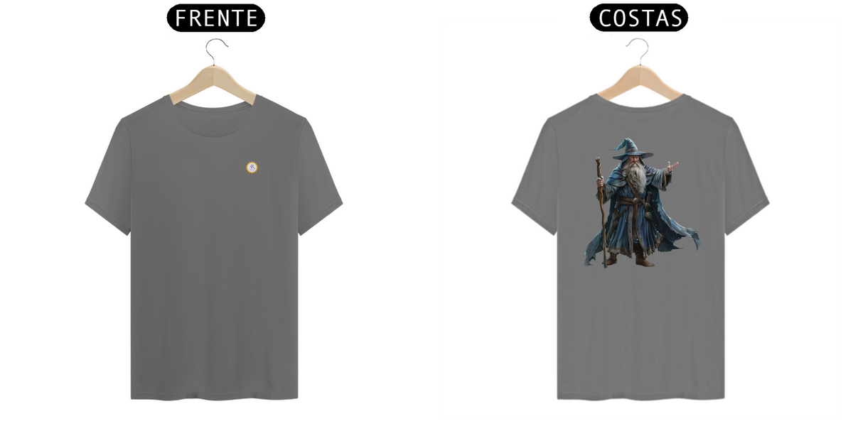 Nome do produto: T-SHIRT ESTONADA - MAGO - COLEÇÃO MAGIA