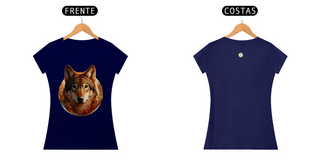 Nome do produtoCAMISETA FEM BABY LONG QUALITY - LOBO - COLEÇÃO ARQUÉTIPOS