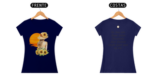 Nome do produtoCAMISETA FEM BABY LONG QUALITY - SOL - COLEÇÃO RAIO SOLAR