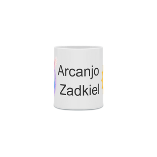 Nome do produtoCANECA - ARCANJO ZADKIEL - COLEÇÃO 7 RAIOS