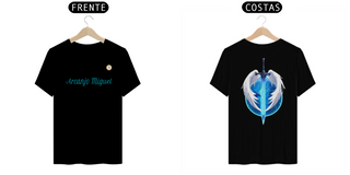 Nome do produtoT-SHIRT PRIME UNISSEX - ARCANJO MIGUEL - COLEÇÃO 7 RAIOS