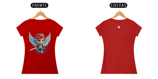 Nome do produtoCAMISETA FEM BABY LONG QUALITY - ANJINHO - COLEÇÃO FOFURA