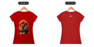 Nome do produtoCAMISETA FEM  BABY LONG QUALITY - LEÃO - COLEÇÃO ARQUÉTIPOS