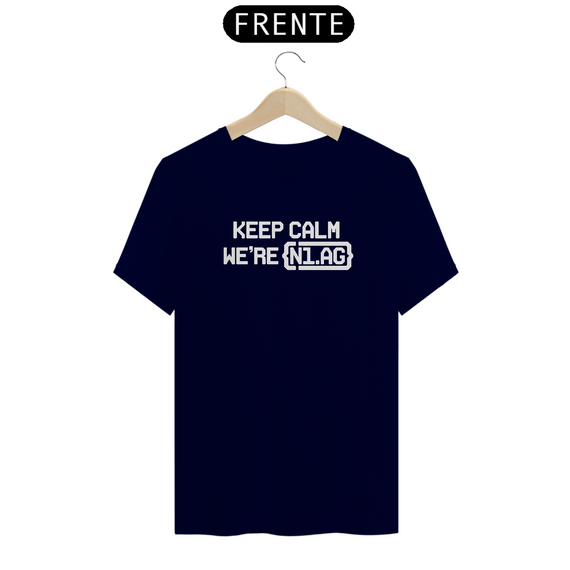 Camiseta Keep Calm (Unissex)