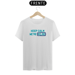 Nome do produtoCamiseta Keep Calm Branca (Unissex)