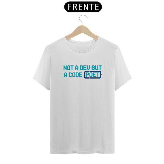 Camiseta Code Poet (Unissex)