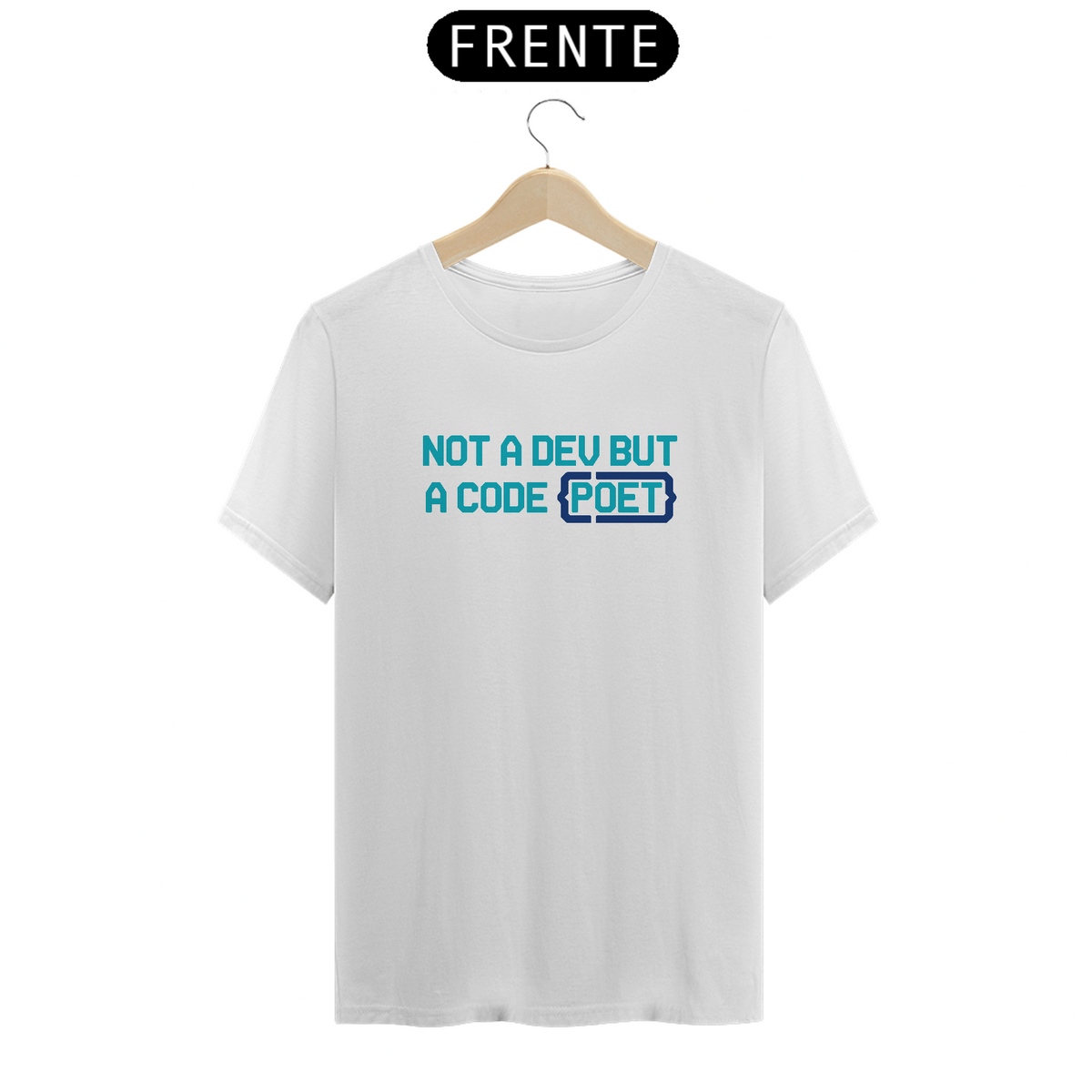 Nome do produto: Camiseta Code Poet (Unissex)