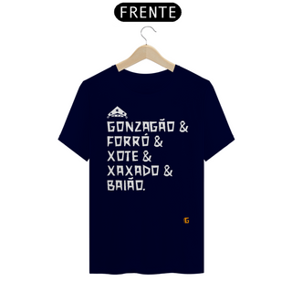 Nome do produtoCamisa Masculina Gonzagão & Forró - Texto Branco