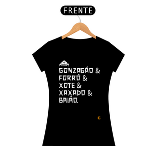 Camisa Fem. Gonzagão & Forró