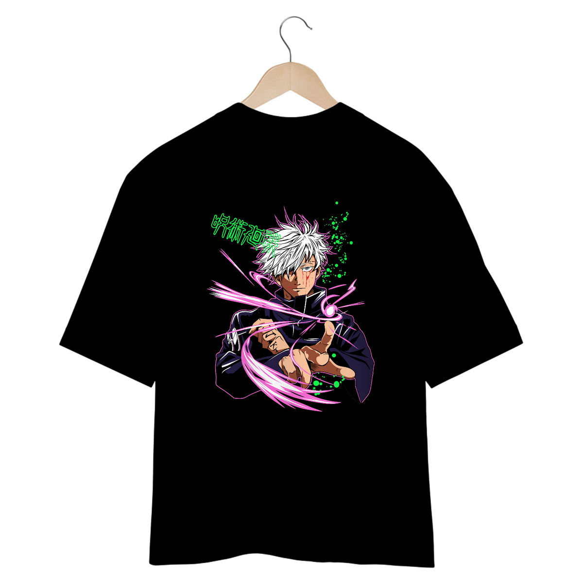 Nome do produto: CAMISETA OVERSIZED ANIMES MD12