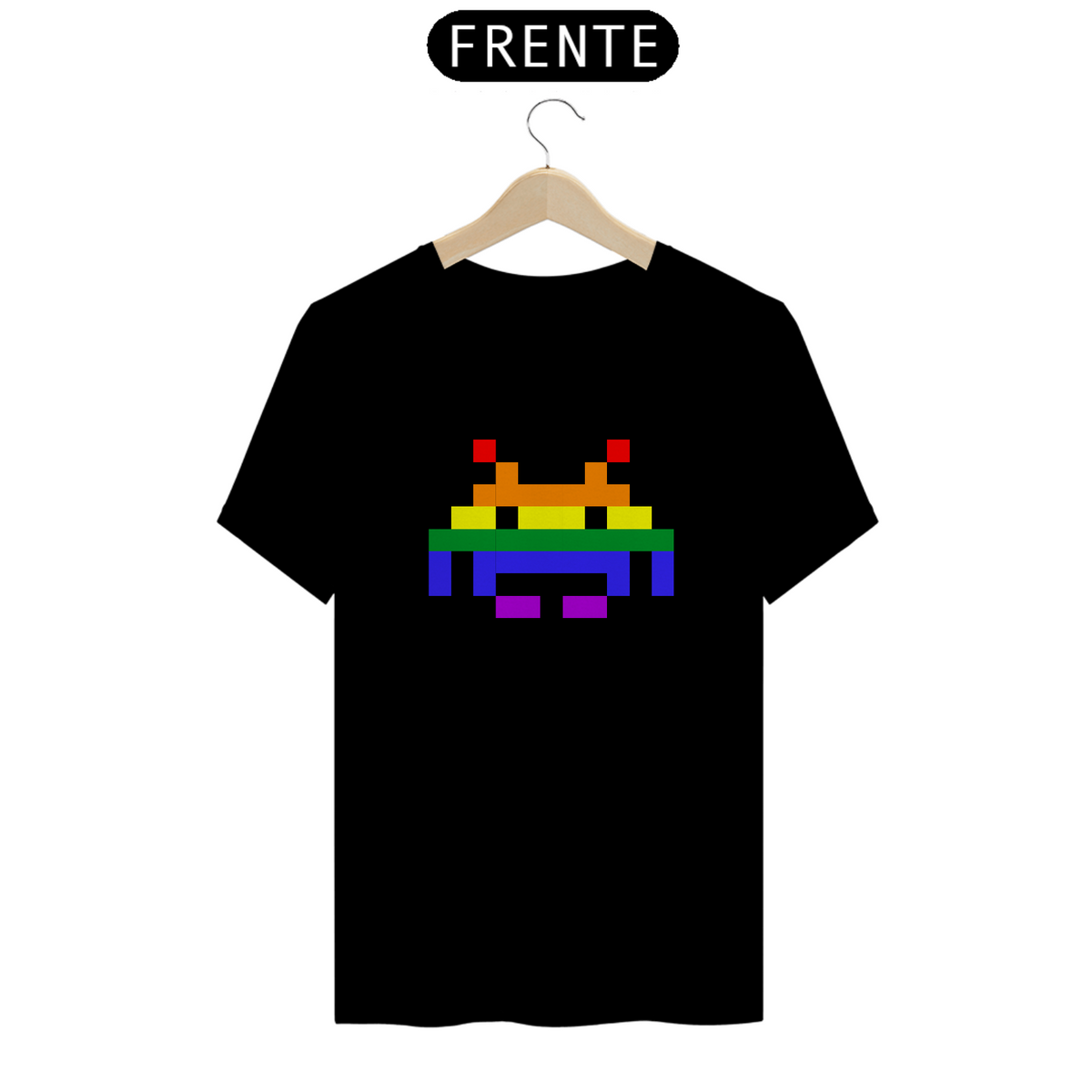 Nome do produto: Camiseta Space Invaders Pride