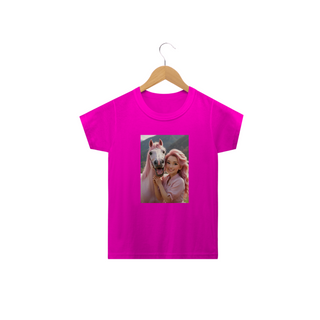 Nome do produtoCavalo Rosa Camiseta Infantil (2 a 14)