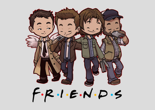 Poster Supernatural Friends
