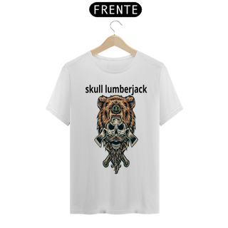 camiseta skull lumberjack