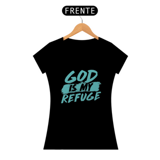 Nome do produtoT-shirt God Is My Refuge