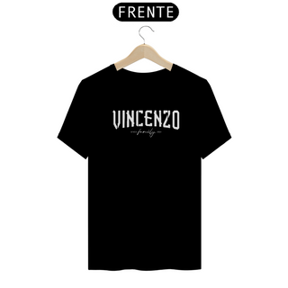 Camiseta Vincenzo Family - Preta -Unissex