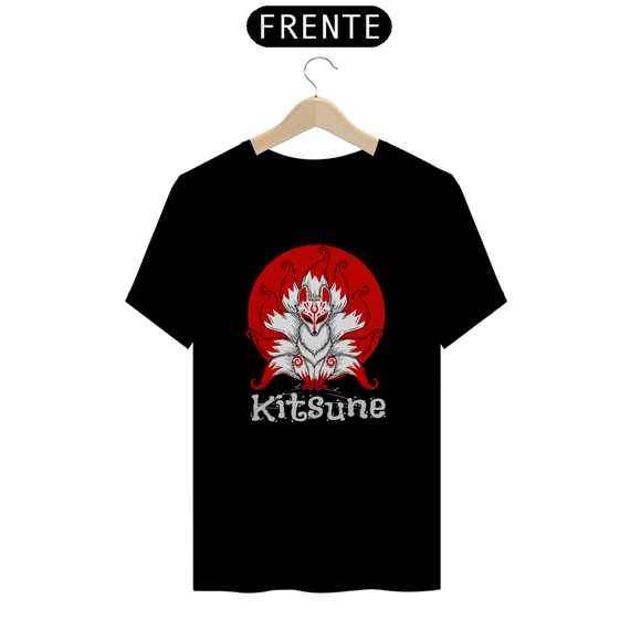 Camiseta Kitsune - Arte Design - Unissex