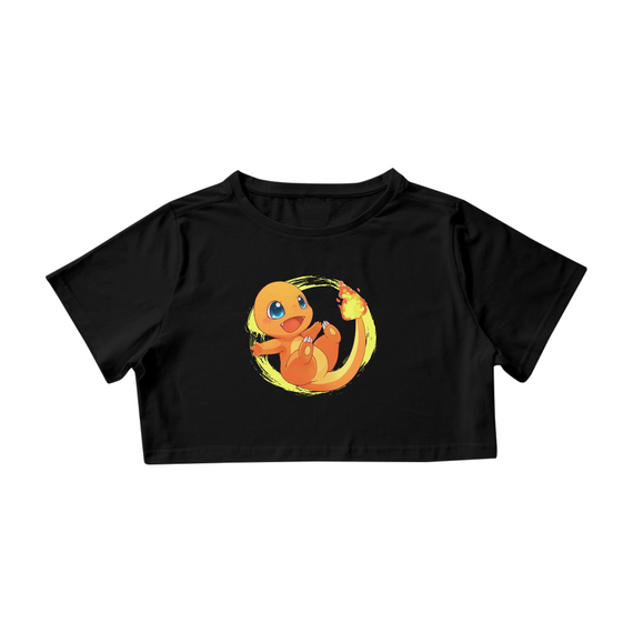 Camiseta Charmander - Pokemon Edition - Croppet