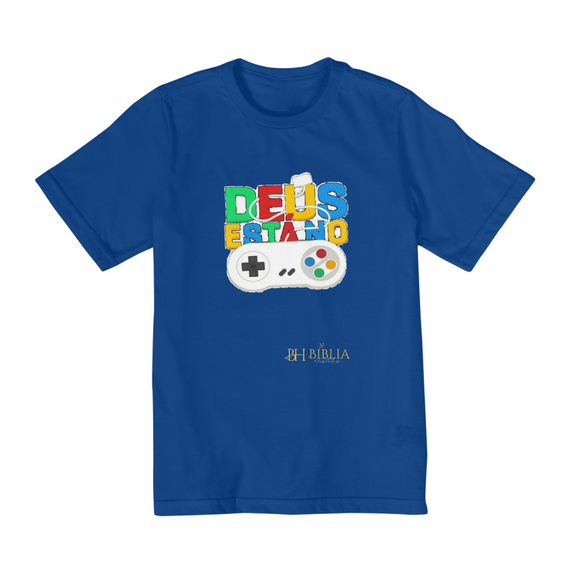 Camisa Infantil Deus Está No Controle BH